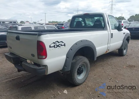 2004 Ford F350 Srw Super Duty из США, поврежденный, VIN 1FTSF31S54EB87432